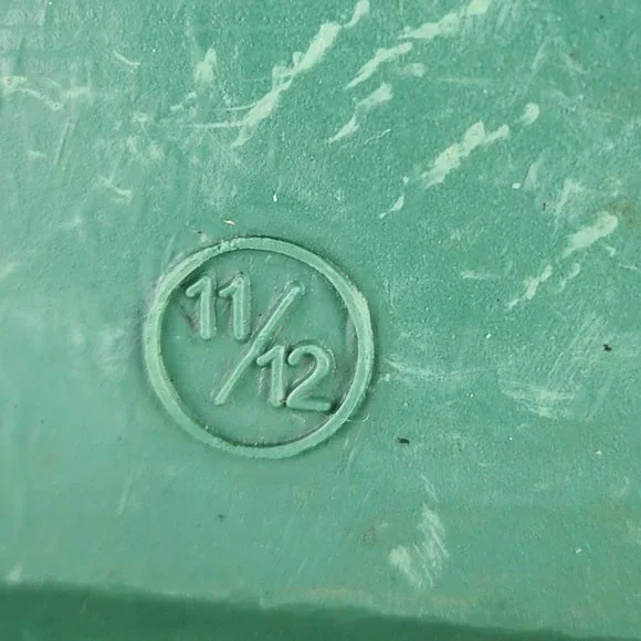 Lily & Dan Kids Green Frog Rain Boots Size 11/12 - Picture 7 of 7